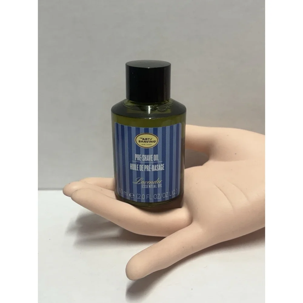 The Art of Shaving Pre Shave Oil Mens Unscented 2 oz / 60 ml Made in the USA